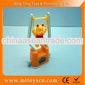 Funny kid plastic swing animal toy