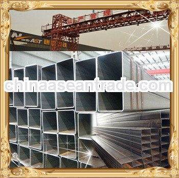 GB standard square and rectangular steel pipe at alibaba