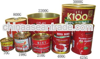 GINO / BONITA BRAND TOMATO PASTE