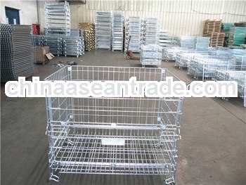 Galvanized metal cage