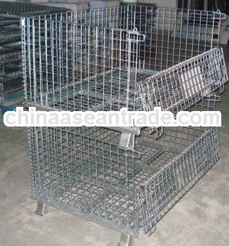 Galvanized steel transport storage cages