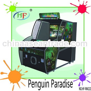 Game machine penguin paradise/funny redemption game machine