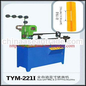 Gapping Machine for Zipper Manufacturing Process