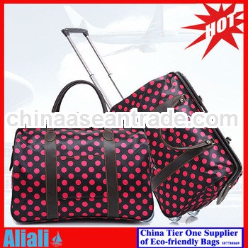 Girls duffel bag, trolley bag