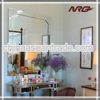 Glass bathroom mirror