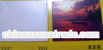 Glossy Cold laminating film/photo cold lamination film/Foggy film