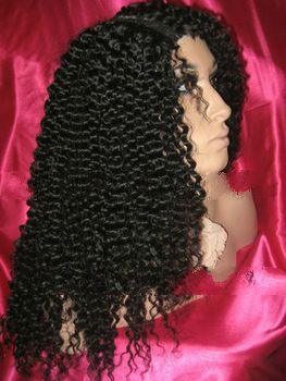 Glueless Full Lace Wig in stock Kinky Curly for Black Women