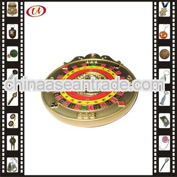 Gold religious saint souvenir metal medal