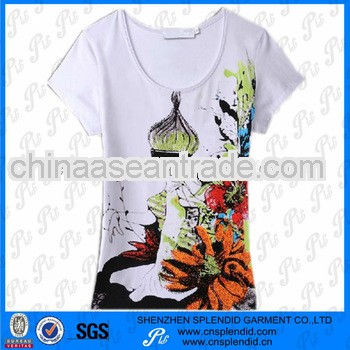 Good designer selled cotton women tshirts