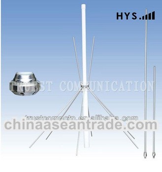 Good performance!!59CM VHF Full Band Fiberglass Omni Antenna TCQJ-GB-2.5-155V-1