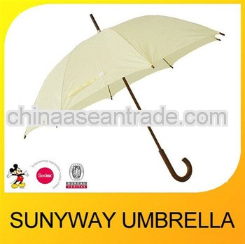Good quality Manual Open Wood Umbrella
