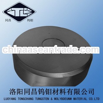 Good quality customized polished mo1 molybdenum base