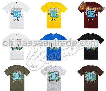 Good quality large full cotton round neck t-shirts