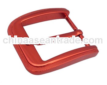Good selling high quality fashion ladies dress red belt buckle