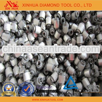 Granite diamond wire saw beads