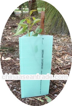 Green PP Coroplast Tree Shelter/Guard/Wrap/Protector