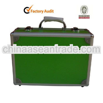 Green Tool Kit Aluminum Tools Box With Eva Insert MLD-AC777