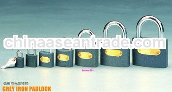 Grey Iron Padlock