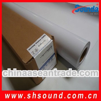 Grey glue Self adhesive vinyl