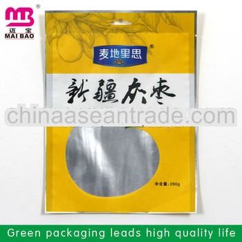 Guangzhou supplier aluminum foil snack food packaging bag by factory price