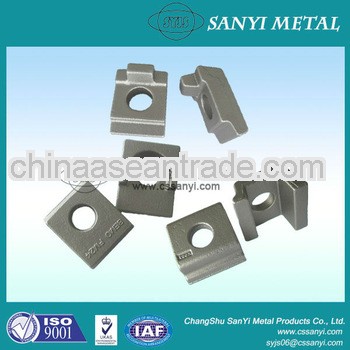 Guide rail clip tie plate railway tools carbon steel railway fastener railway rail clip