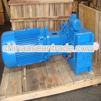 Guomao brand high torque helical motor gearbox