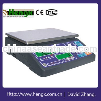 HAC High Precision 30kg LCD Portable Digital Counting Scale