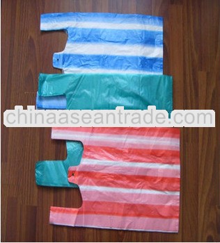 HDPE Striped Plastic Bag