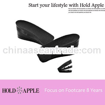 HOLDAPPLE Lifestyle Universal 3layers for Adjustable Height Increasing PU Insoles HA1380a