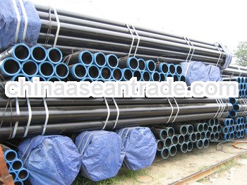 HOT ROLLED SEAMLESS STEEL PIPE FOR GAS AND OIL