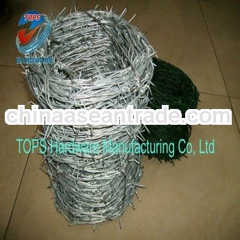 HOT SALE!!! swg Galvanized barbed wire