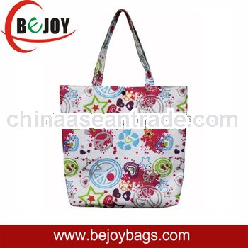 HOT printed polyester wholesale beach bags 2013