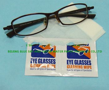 HOT! promotional lens wet tissue wipes
