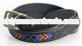 HOT western children beaded belt for girls/boys