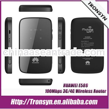 HSPA+ 100Mbps HUAWEI E589 4G Mobile WiFi Hotspot,Portable 4G Wireless Router,4G Router
