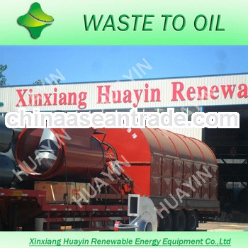 HUAYIN Energy Management Devices Convert Old Tires to Oil
