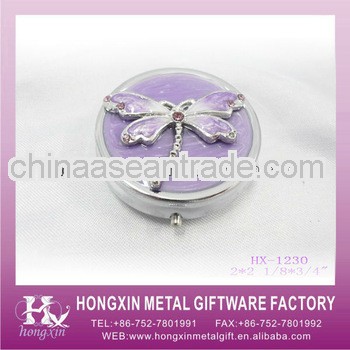 HX-1230 Hot sale in USA metal 7 days round pill box