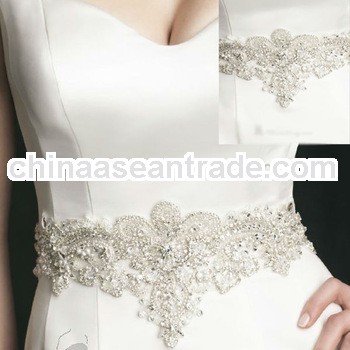 HY-S001 new style hand-made beading belt for dresses