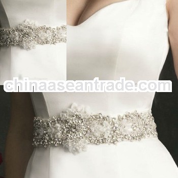 HY-S003 new style hand-made beading belt for dresses
