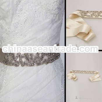 HY-S005 new style hand-made beading belt for dresses