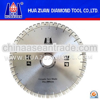HZ0101 Super Sharp 400mm Diamond Saw Blade For Cutting Granite