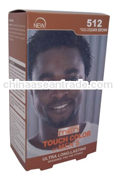 Hair Color For The Ethnic-To Men Dark Brown