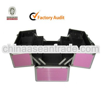 Handbags Ladies Aluminum Case With Foam Padding MLD-AC1217