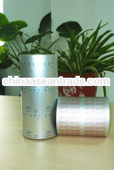 Hard temper PTP material printed aluminum foil for packing capsules