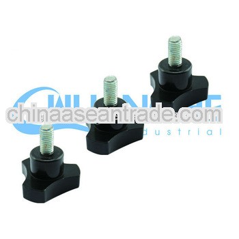 Hardware adjustable plastic handle paint brush