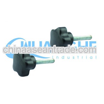 Hardware white enamel pan with bakelite handle