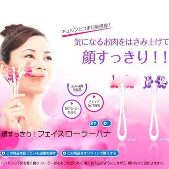 Health tools flower-shaped Facial Massager facial massage Roller massaging tool