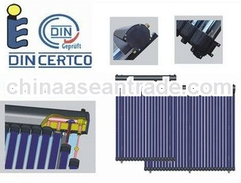 Heat pipe solar collector with solar keymark/ISO/CE/SRCC(High thermal efficiency ,best quality and b