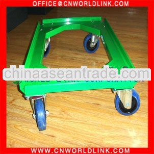 Heavy Duty 4 Wheels Plastic Crate Dolly