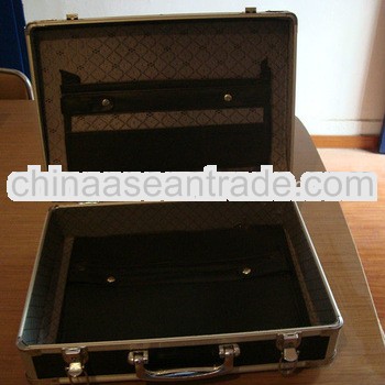 Heavy duty black aluminum case for computer &luggage&briefcase